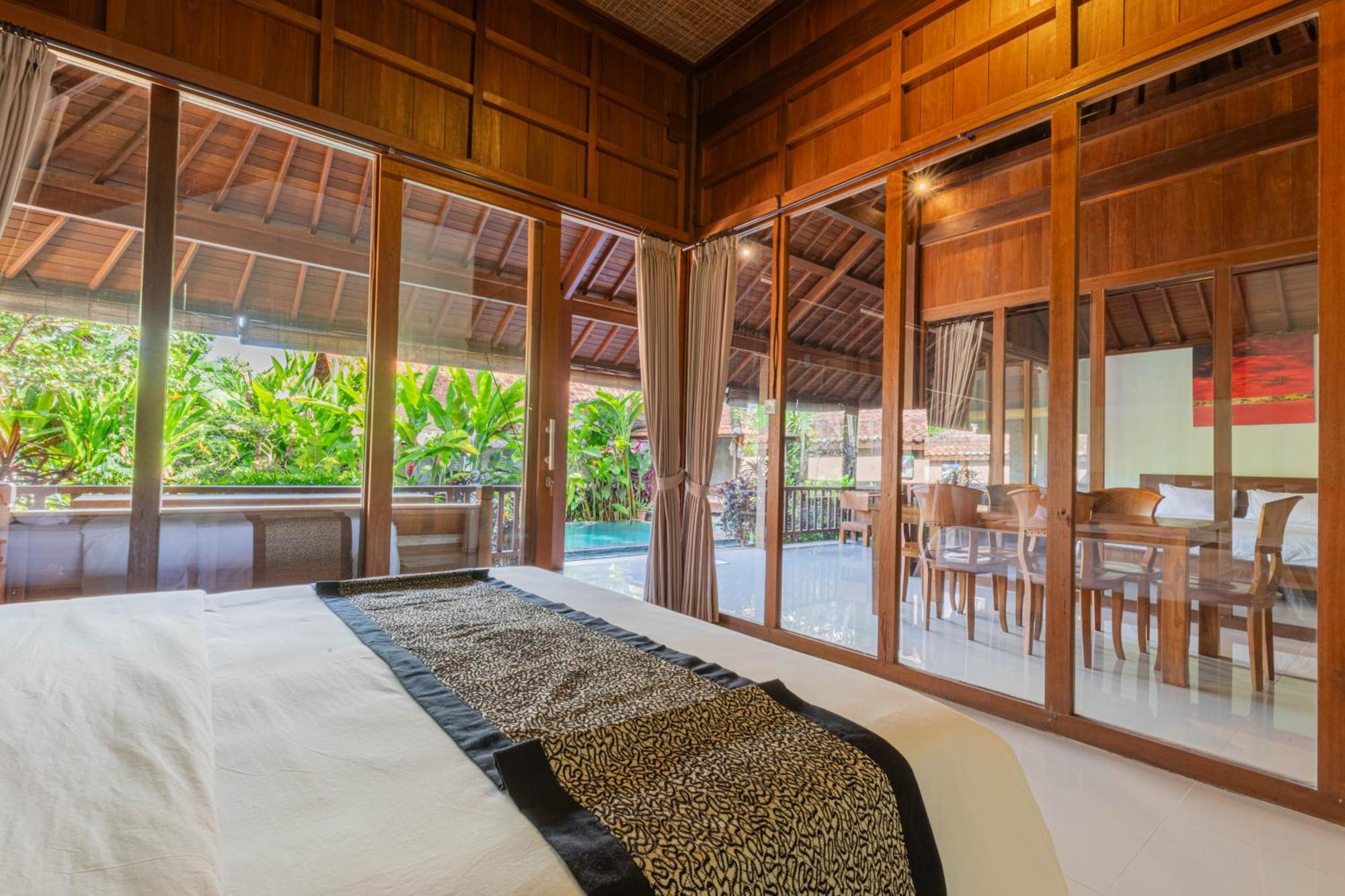 Sari Bamboo Bungalows Убуд Екстериор снимка