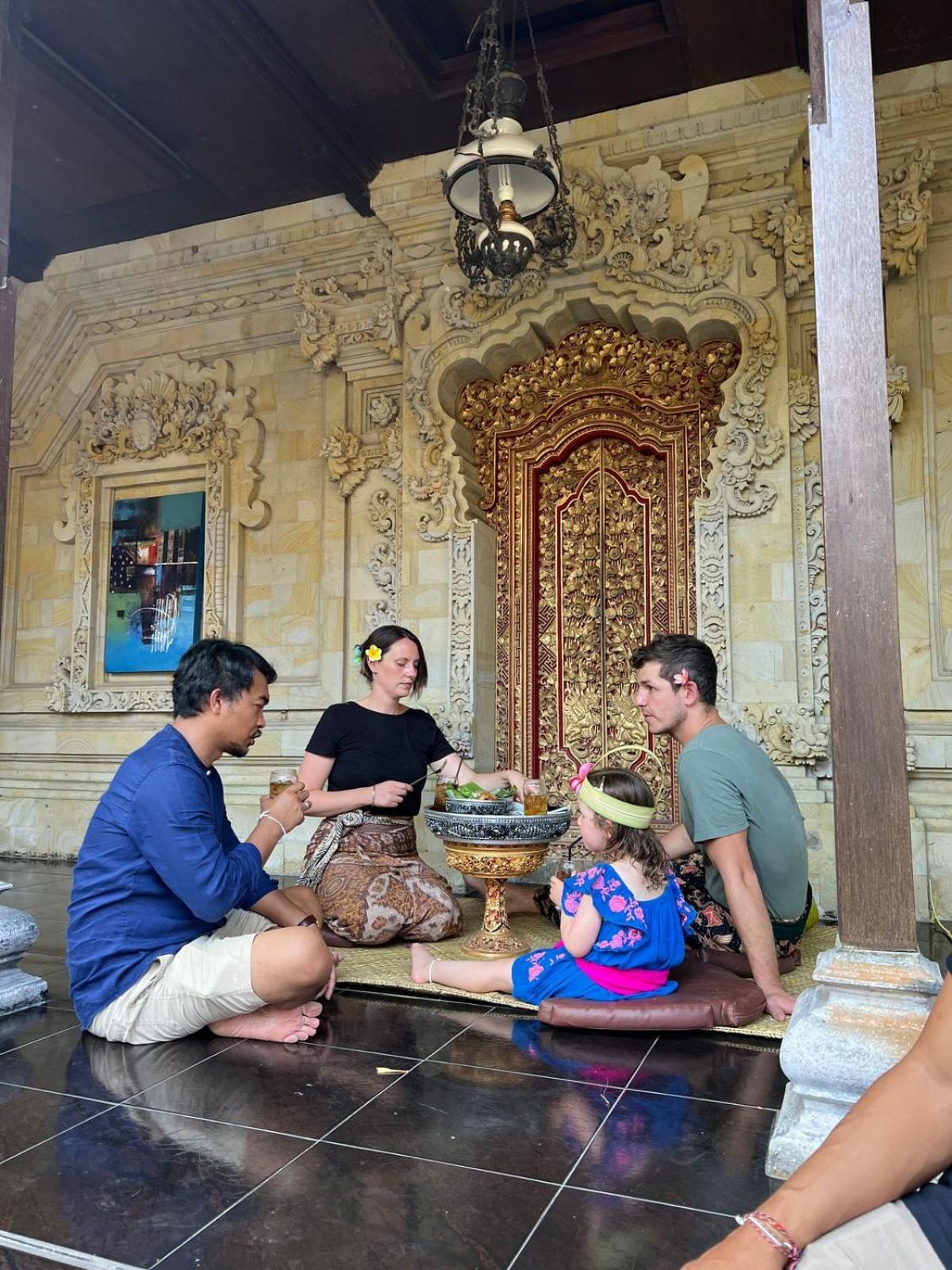 Sari Bamboo Bungalows Убуд Екстериор снимка
